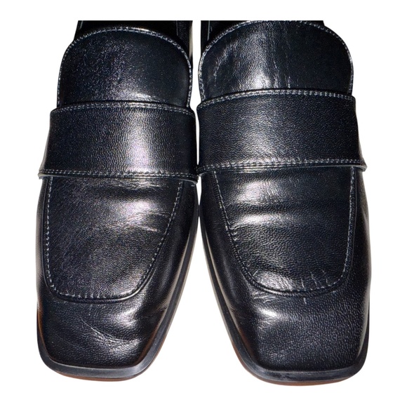 Aedye Italy Ruth Black Loafers 39 8 - Picture 7 of 9